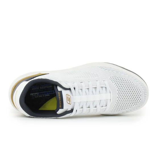 Skechers Corliss-Dorset férfi fehér cipő nagyméretben