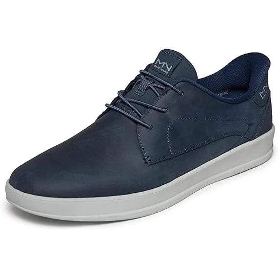 Skechers - Mark Nason - New wave cup-Embur kék férfi cipő nagyméretben 