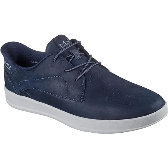 Skechers - Mark Nason - New wave cup-Embur kék férfi cipő nagyméretben 