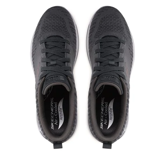 Skechers Go Walk Arch Fit - Grand Select szürke férfi cipő nagyméretben