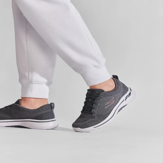 Skechers Go Walk Arch Fit - Grand Select szürke férfi cipő nagyméretben