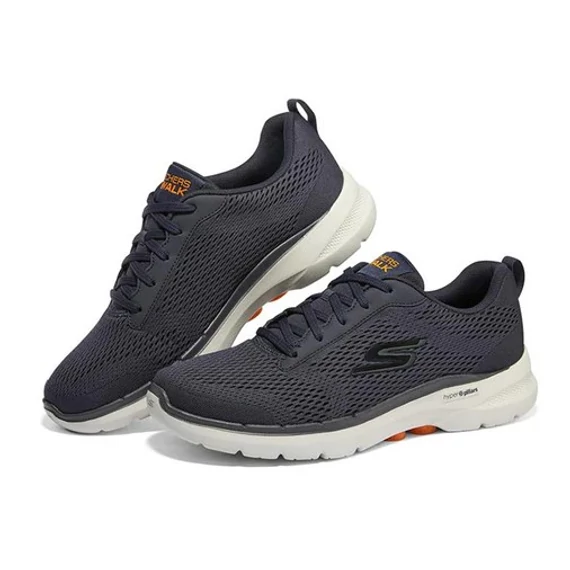 Skechers Go Walk 6 Avalo kék férfi cipő nagyméretben