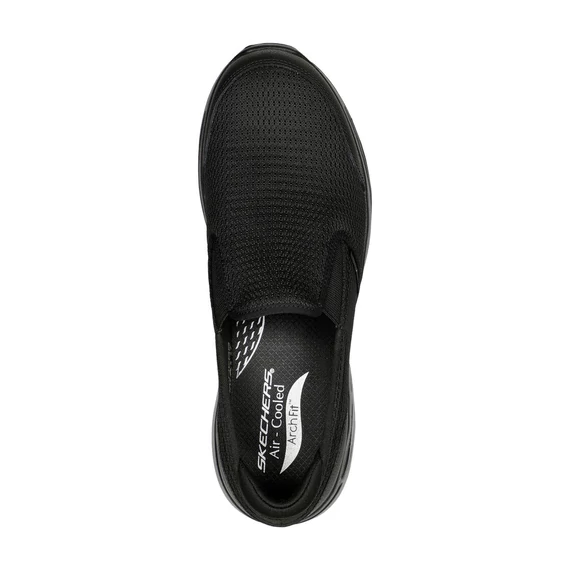 Skechers Go Walk Arch Fit - Robust Comfort férfi fekete cipő nagyméretben