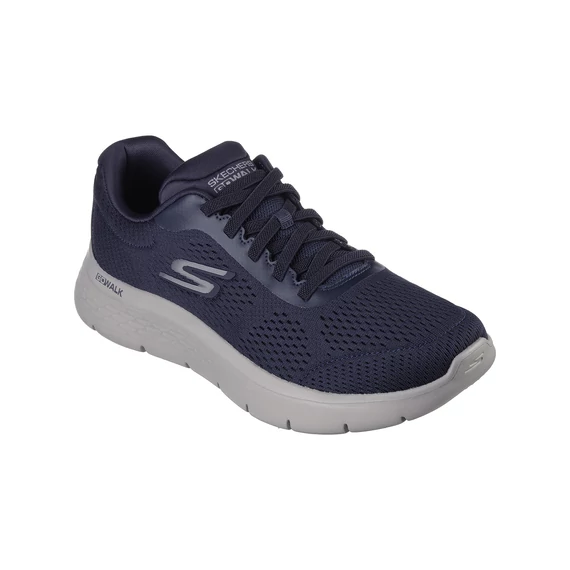 Skechers Go Walk Flex - Remark kék férfi cipő nagyméretben