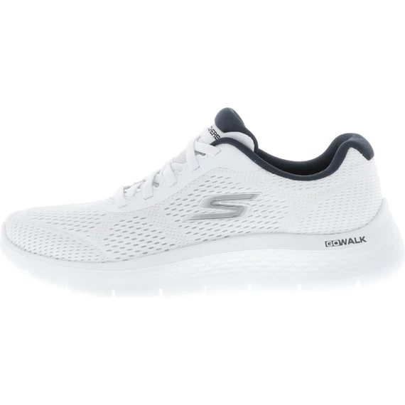 Skechers Go Walk Flex - Remark fehér férfi cipő nagyméretben