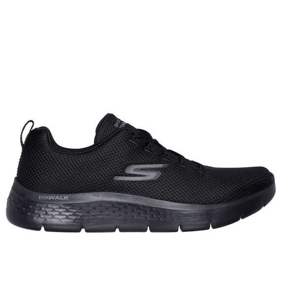 Skechers Go Walk Flex - Vespid fekete férfi cipő nagyméretben