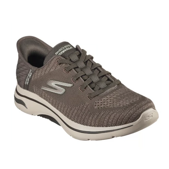 Skechers Go Walk Arch Fit 2.0 - Grand Select 2 barna férfi cipő nagyméretben