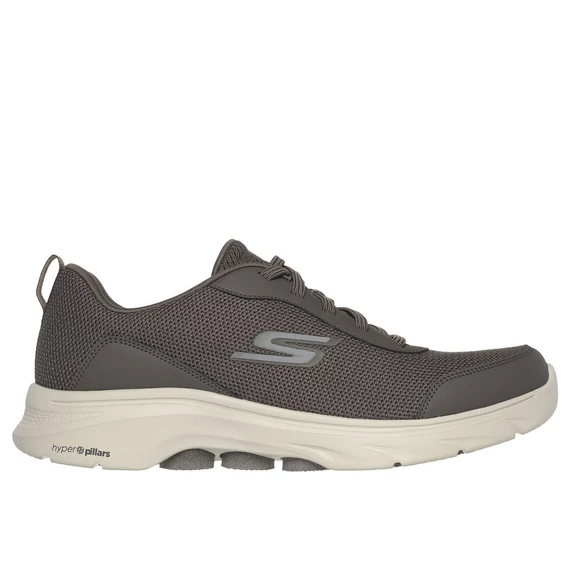 Skechers Go Walk 7 - Bold férfi, szürke cipő nagyméretben