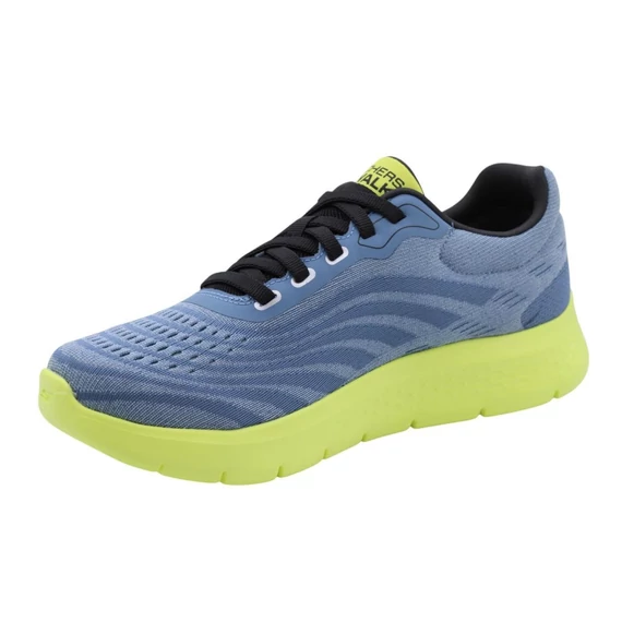 Skechers Go Walk Flex - Brendon kék férfi cipő nagyméretben