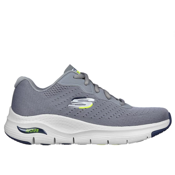 Skechers Arch Fit - Infinity Cool férfi, szürke cipő nagyméretben