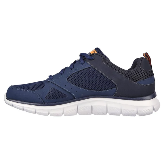 Skechers Track kék edző cipő nagyméretben