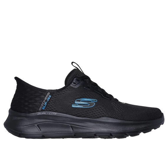 Skechers Equalizer 5.0-Standpoint fekete férfi cipő nagyméretben