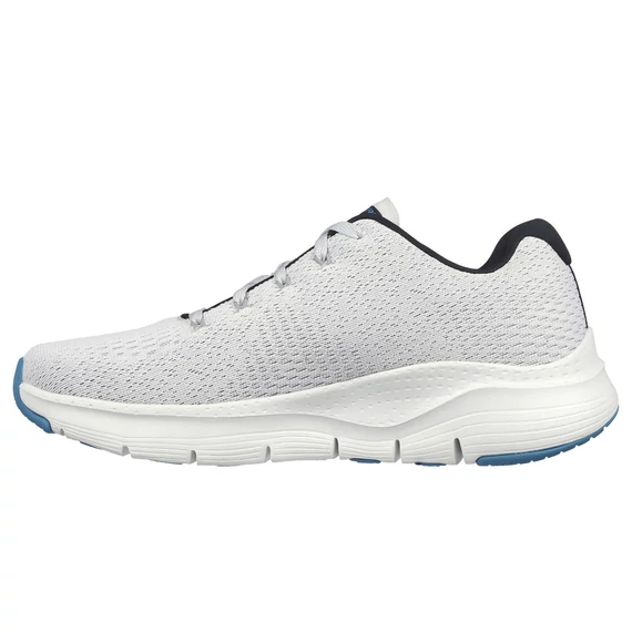 Skechers Arch Fit - Takar fehér-kék, férfi cipő nagyméretben