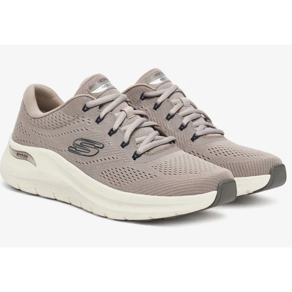 Skechers Arch Fit 2.0 bézs férfi cipő EXTRA SZÉLES nagyméretben