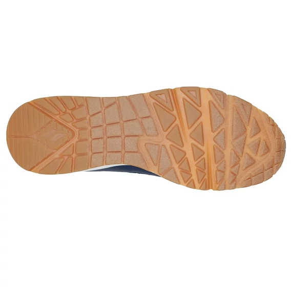 Skechers Uno - Fastime sötétkék férfi cipő nagyméretben