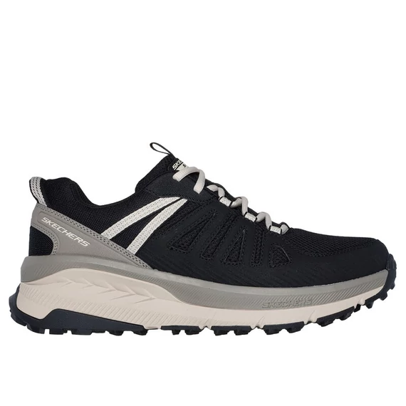Skechers Switch Back- Venture Seeker férfi, fekete-bézs cipő nagyméretben