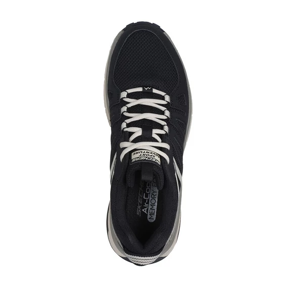 Skechers Switch Back- Venture Seeker férfi, fekete-bézs cipő nagyméretben
