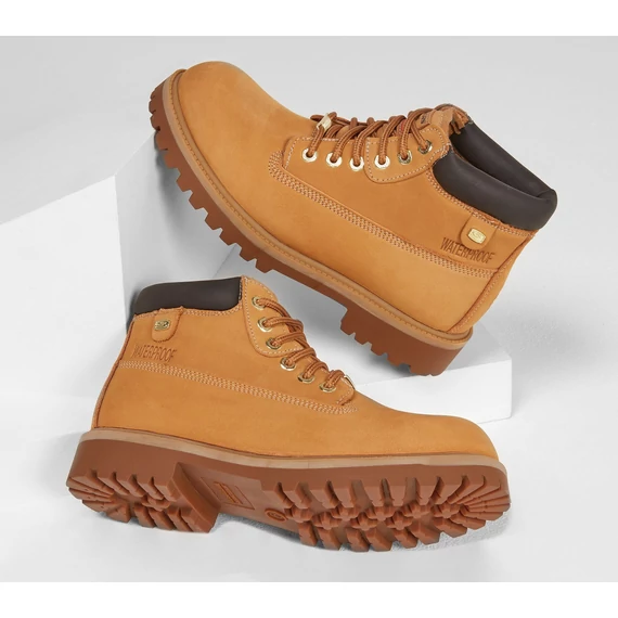 Skechers Verdict mustár bakancs nagyméretben
