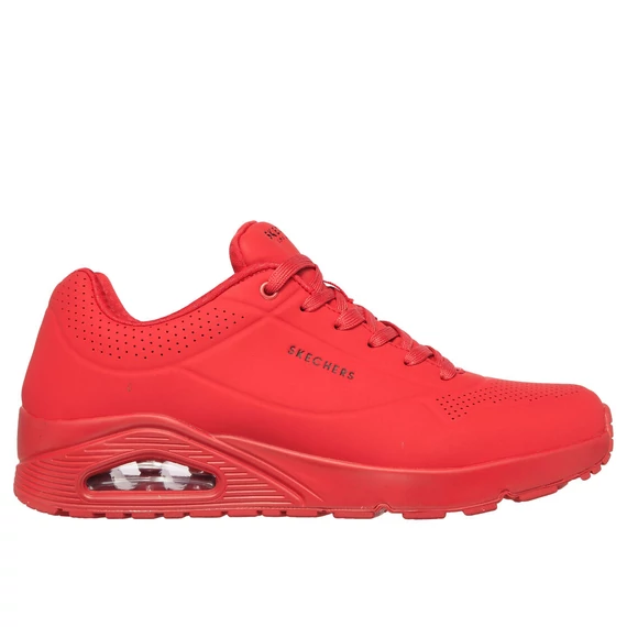 Skechers Uno - Stand On Air piros cipő nagyméretben