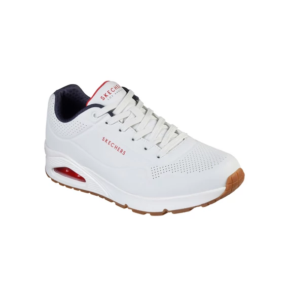 Skechers Uno - Stand On Air fehér cipő nagyméretben