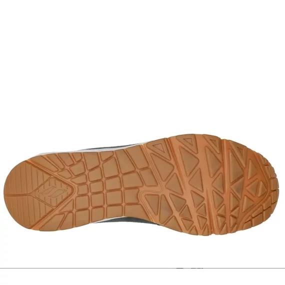 Skechers UNO - Stacre szürke férfi cipő  nagyméretben
