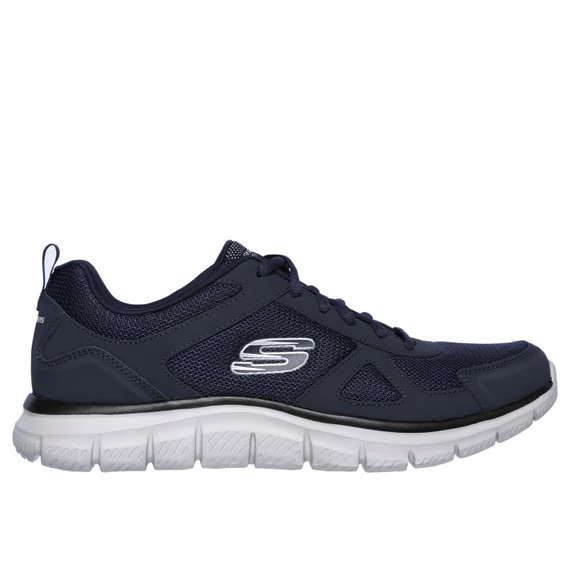 Skechers Track sötétkék edző cipő nagyméretben