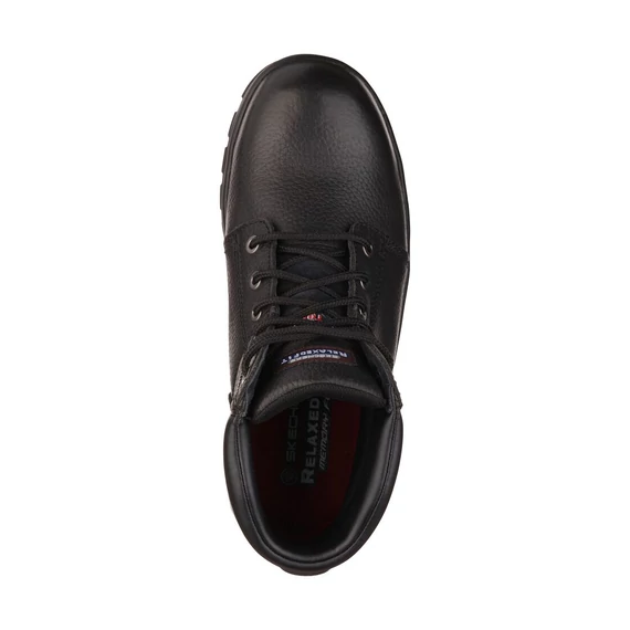 Skechers férfi fekete munkavédelmi bakancs nagyméretben
