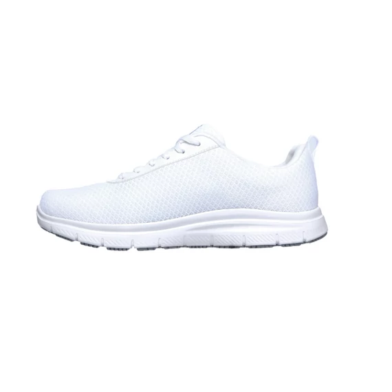 Skechers - Flex Advantage SR - Bendon, férfi fehér munkacipő nagyméretben