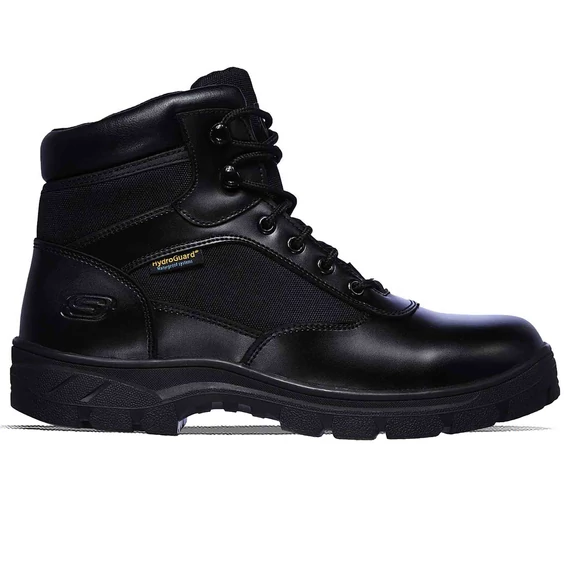 Skechers férfi fekete munkavédelmi bakancs