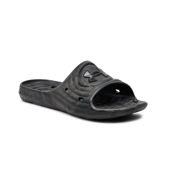 Under Armour UA M Locker Camo fekete papucs