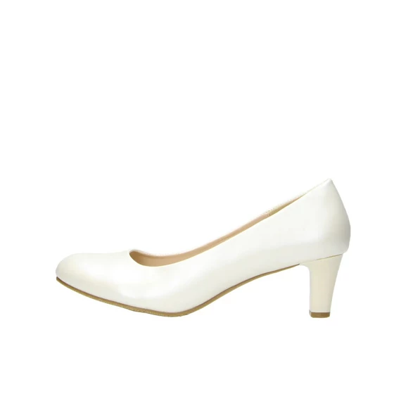 Fitters Aurelia fehér magassarkú cipő nagyméretben