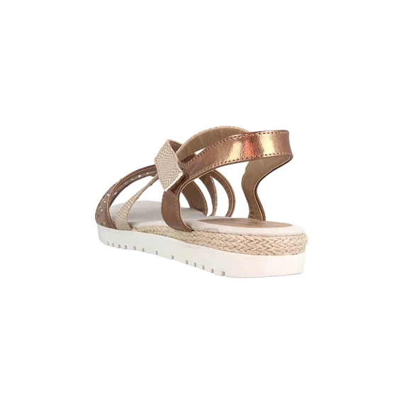 Fitters Giorgia bronz szandál nagyméretben