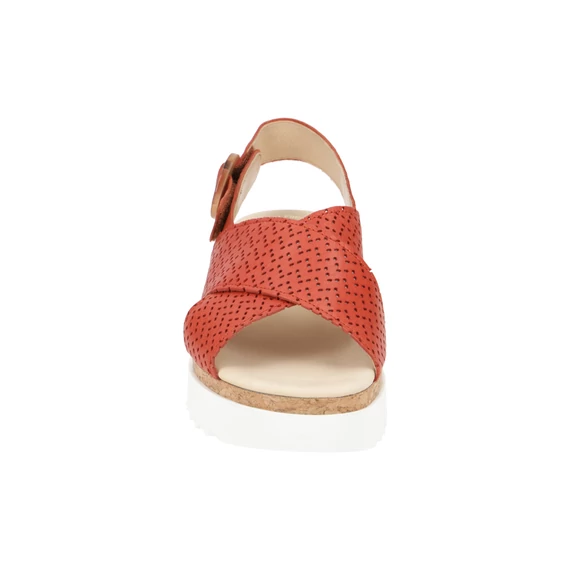 Gabor tégla színű női szandál nagyméretben