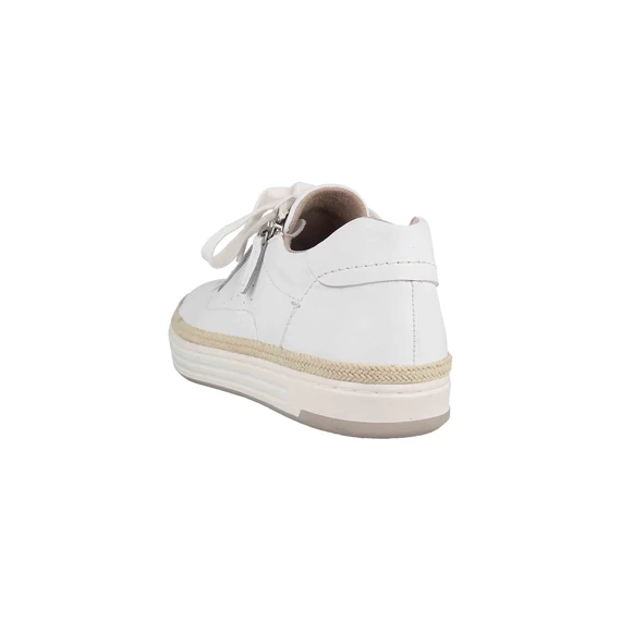 Jana fehér sportos félcipő nagyméretben