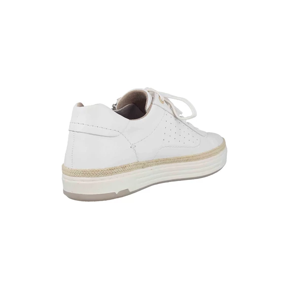 Jana fehér sportos félcipő nagyméretben