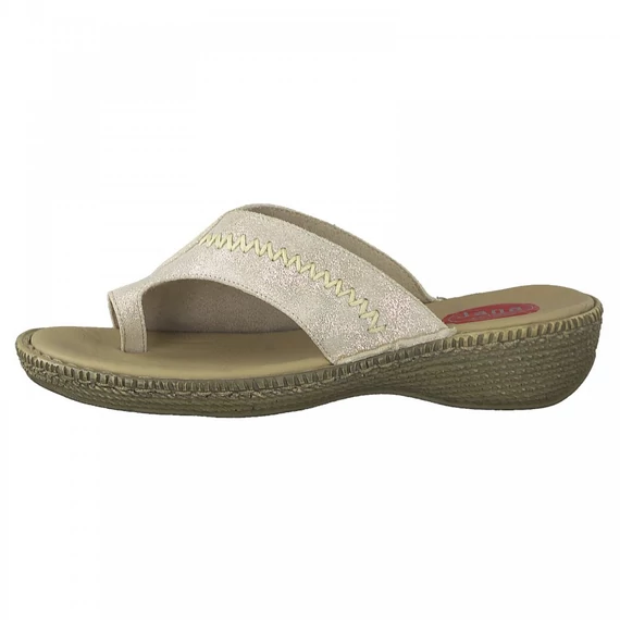 Jana light gold papucs 42
