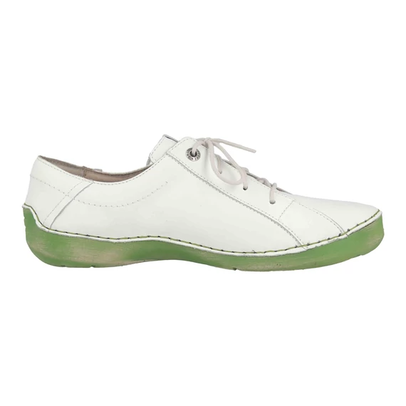 Josef Seibel fehér női bőr cipő nagyméretben