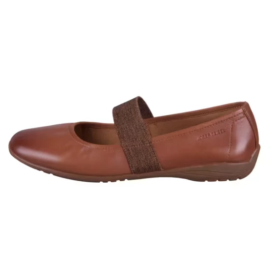 Josef Seibel Fenja25 barna, pántos női balerina cipő nagyméretben