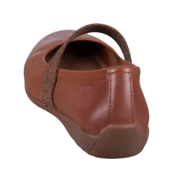 Josef Seibel Fenja25 barna, pántos női balerina cipő nagyméretben