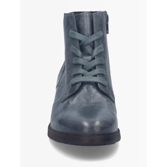 Josef Seibel Kate 17 női cipzáras sötétzöld bokacsizma nagyméretben