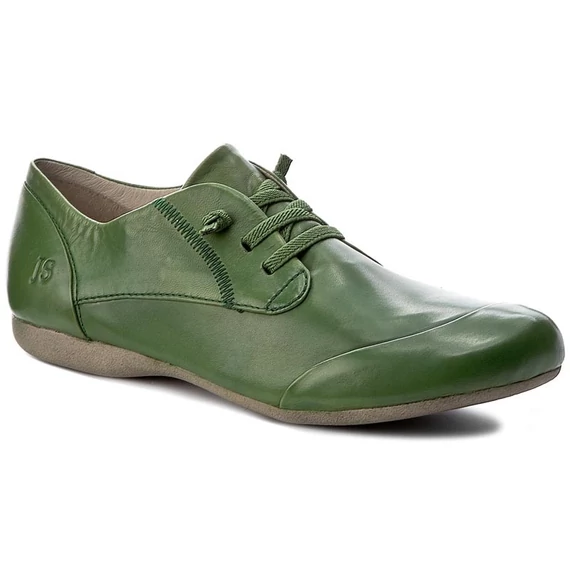Josef Seibel zöld női bőr cipő nagyméretben