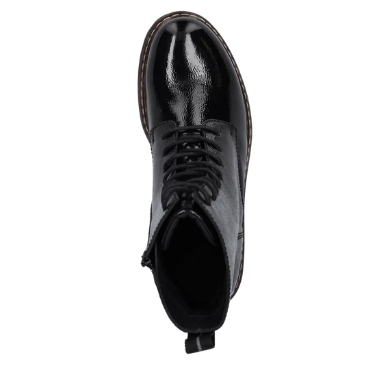 Josef Seibel Melinda 02 fekete női bakancs nagyméretben