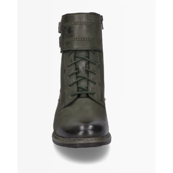 Josef Seibel Selena 51 zöld női bakancs nagyméretben