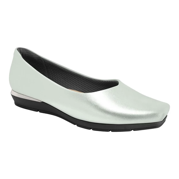 Piccadilly ezüst női balerina cipő nagyméretben