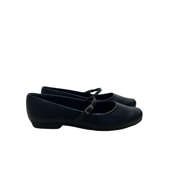 Piccadilly fekete női balerina cipő nagyméretben