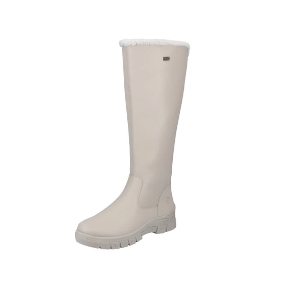 Remonte bézs hosszú szárú csizma