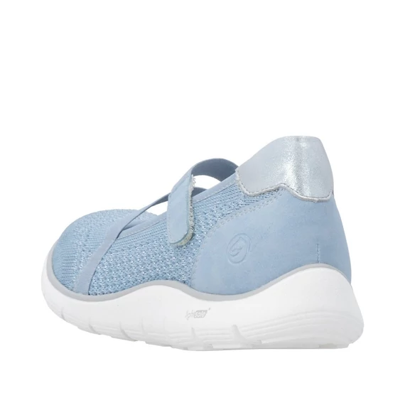 Remonte világoskék női cipő nagyméretben