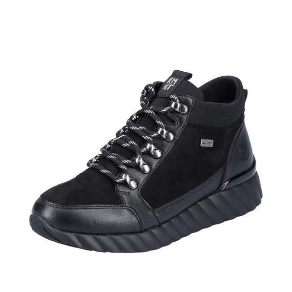 Remonte fekete sneaker Tex