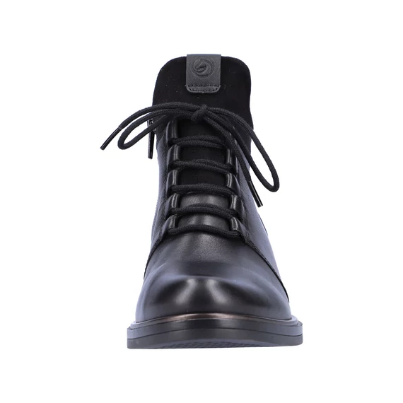 Remonte fekete magasszárú cipő