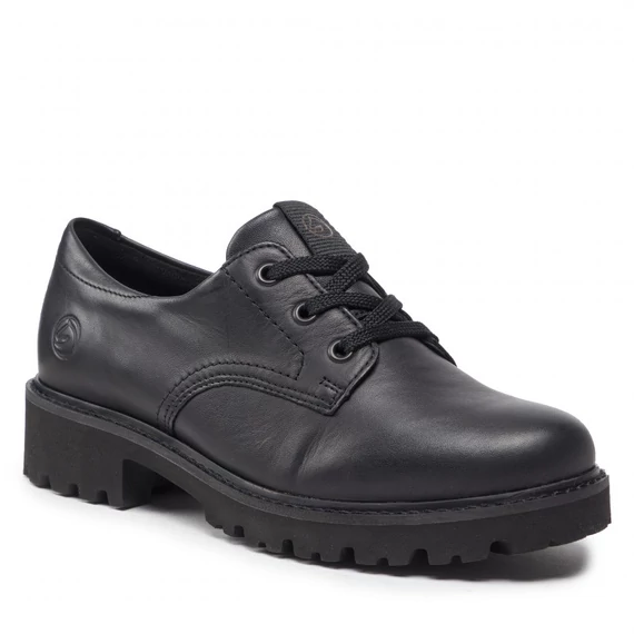 Remonte fekete félcipő